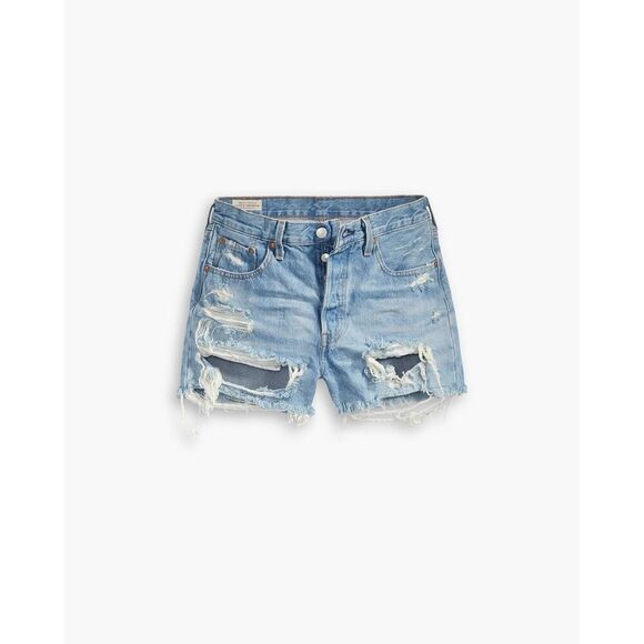✨Levi's® Premium 501® ORIGINAL FIT HIGH RISE WOMEN'S SZ 29 SHORTS✨ - Picture 6 of 15